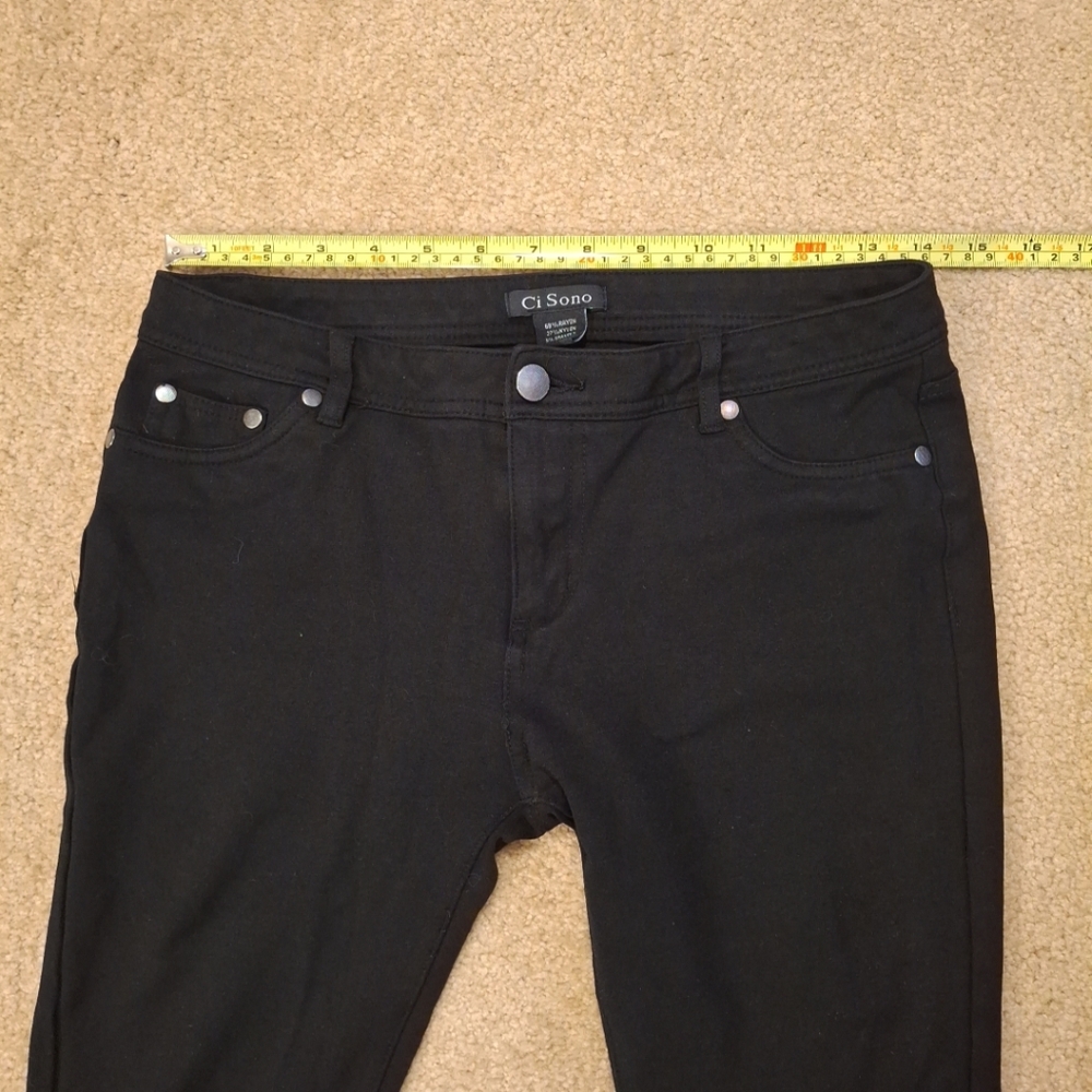 CI SONO BLACK DRESSY ANKLE PANTS - Picture 4 of 11